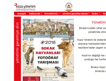 Tablet Screenshot of kozayonetim.com